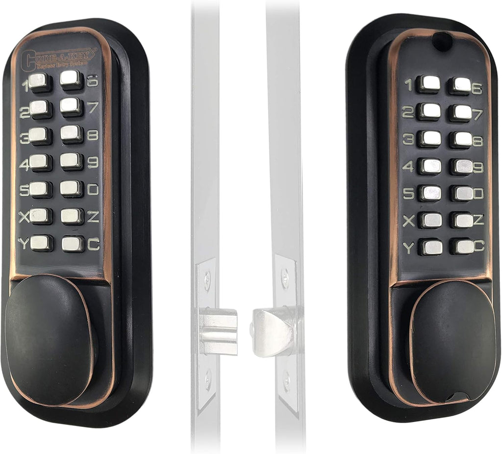 Mechanical Keyless Combination Latch Door Lock Q98325