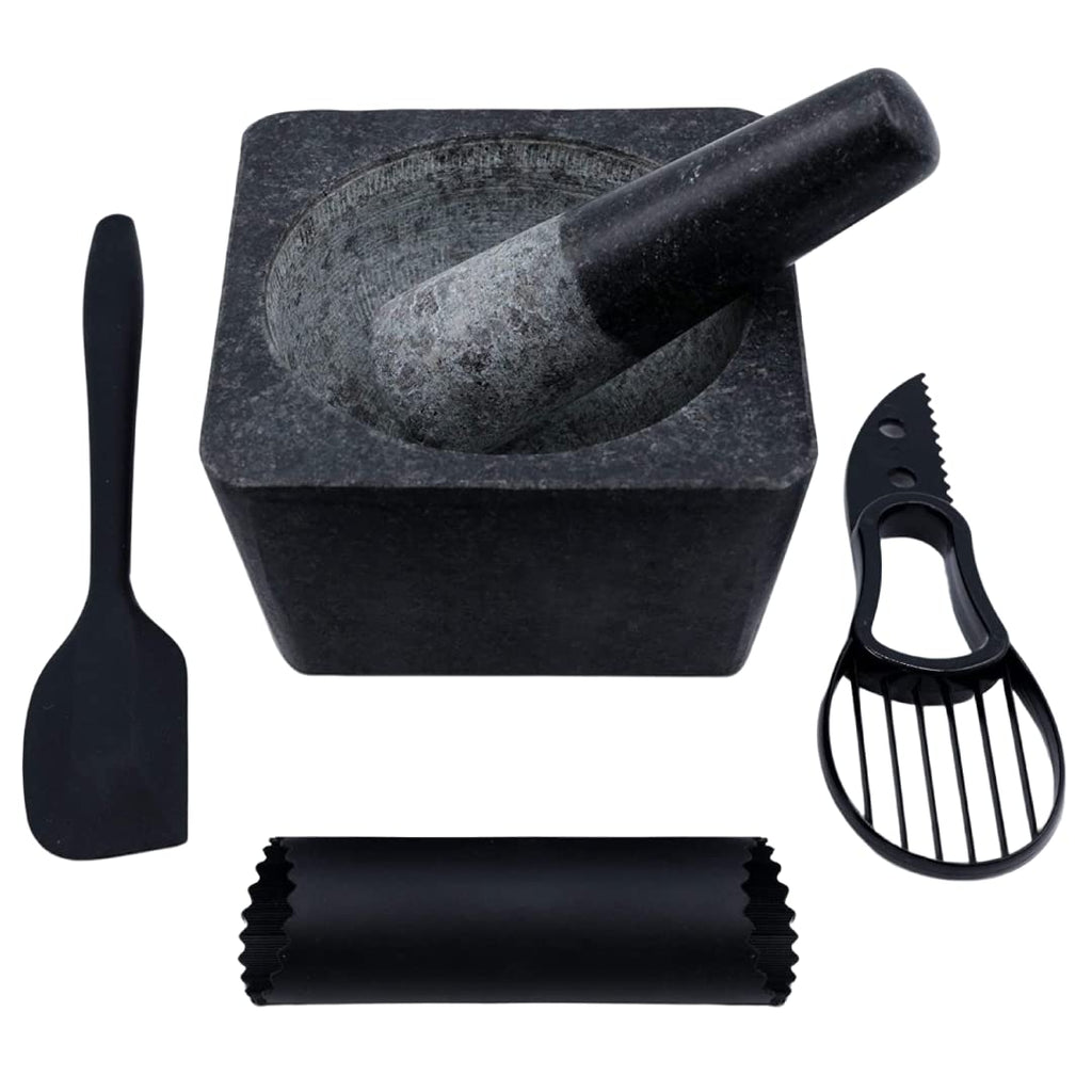 Large Granite Mortar and Pestle Set, Pack of 2 Y104783