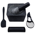 Large Granite Mortar and Pestle Set, Pack of 2 Y104783