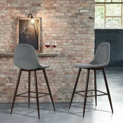 Gray Counter Stool Y8654