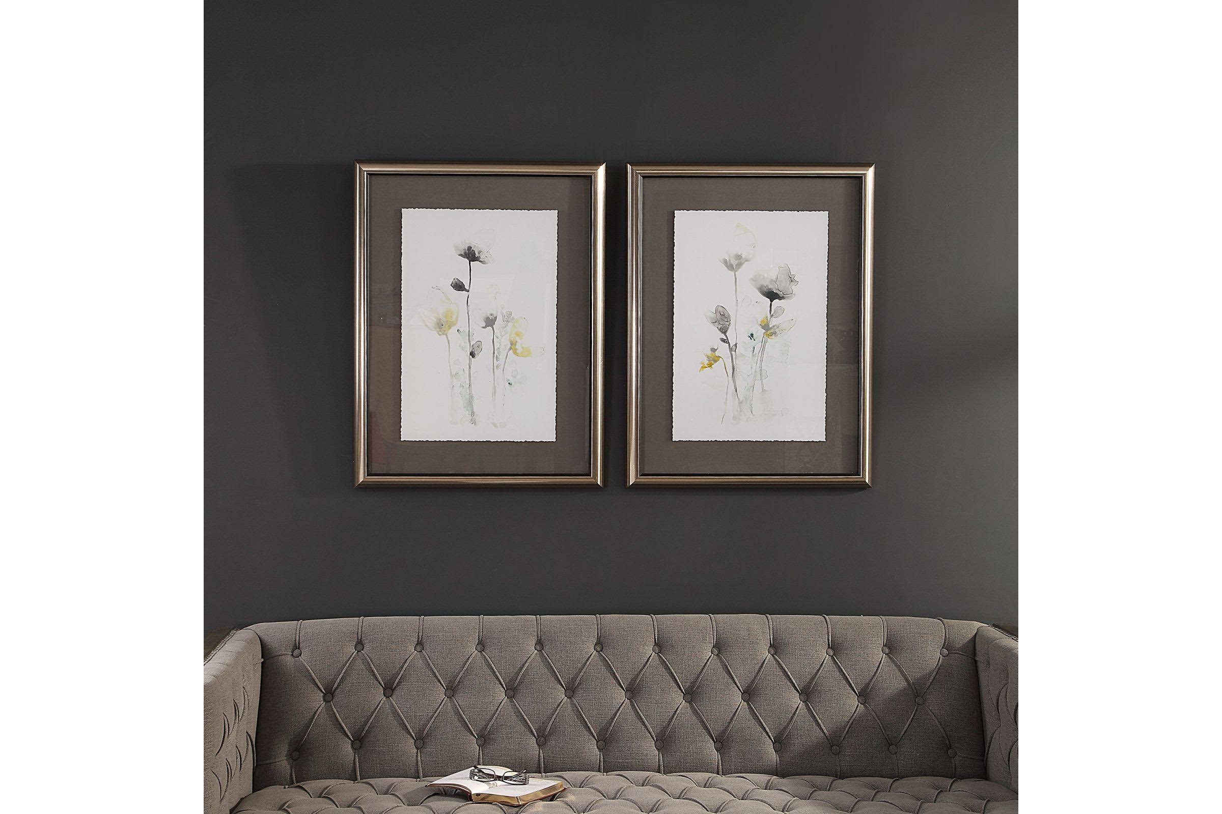 Stem Illusion Floral Art (Set of 2) D8890