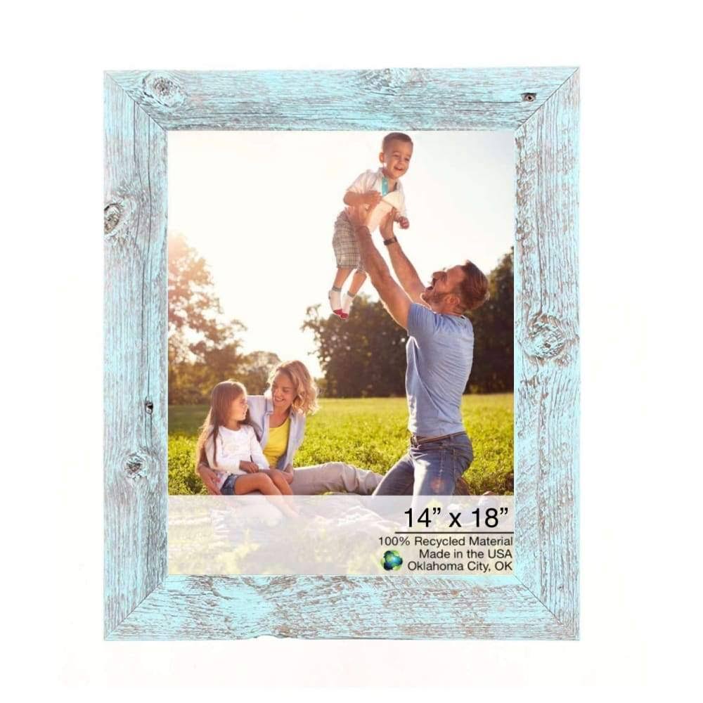 Rustic Red Wooden Frame L394