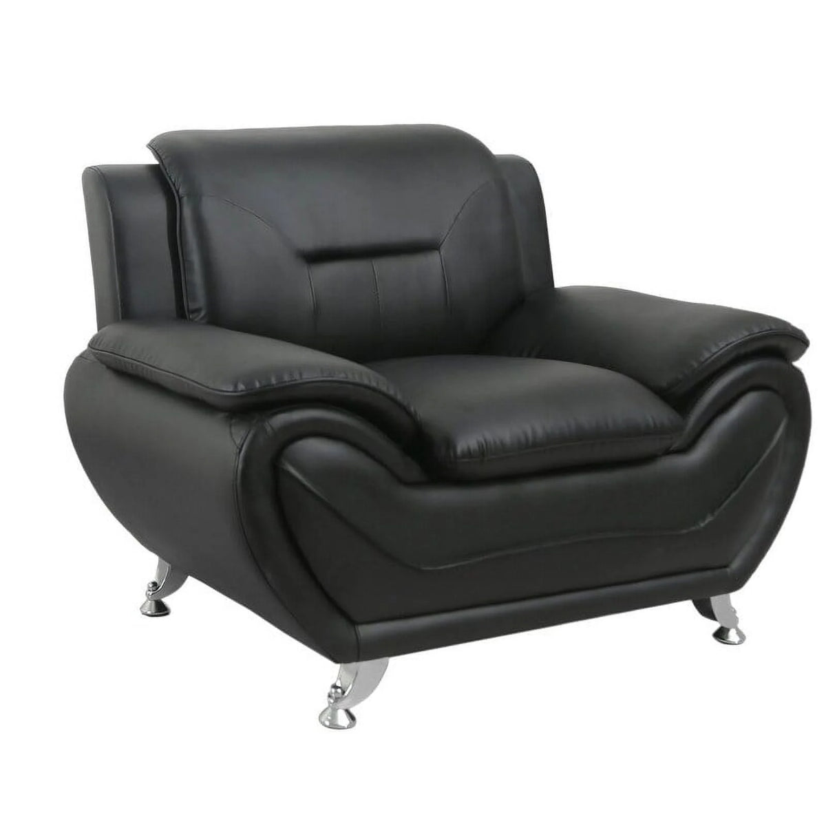 Faux Leather Upholstered Club Chair Z642667