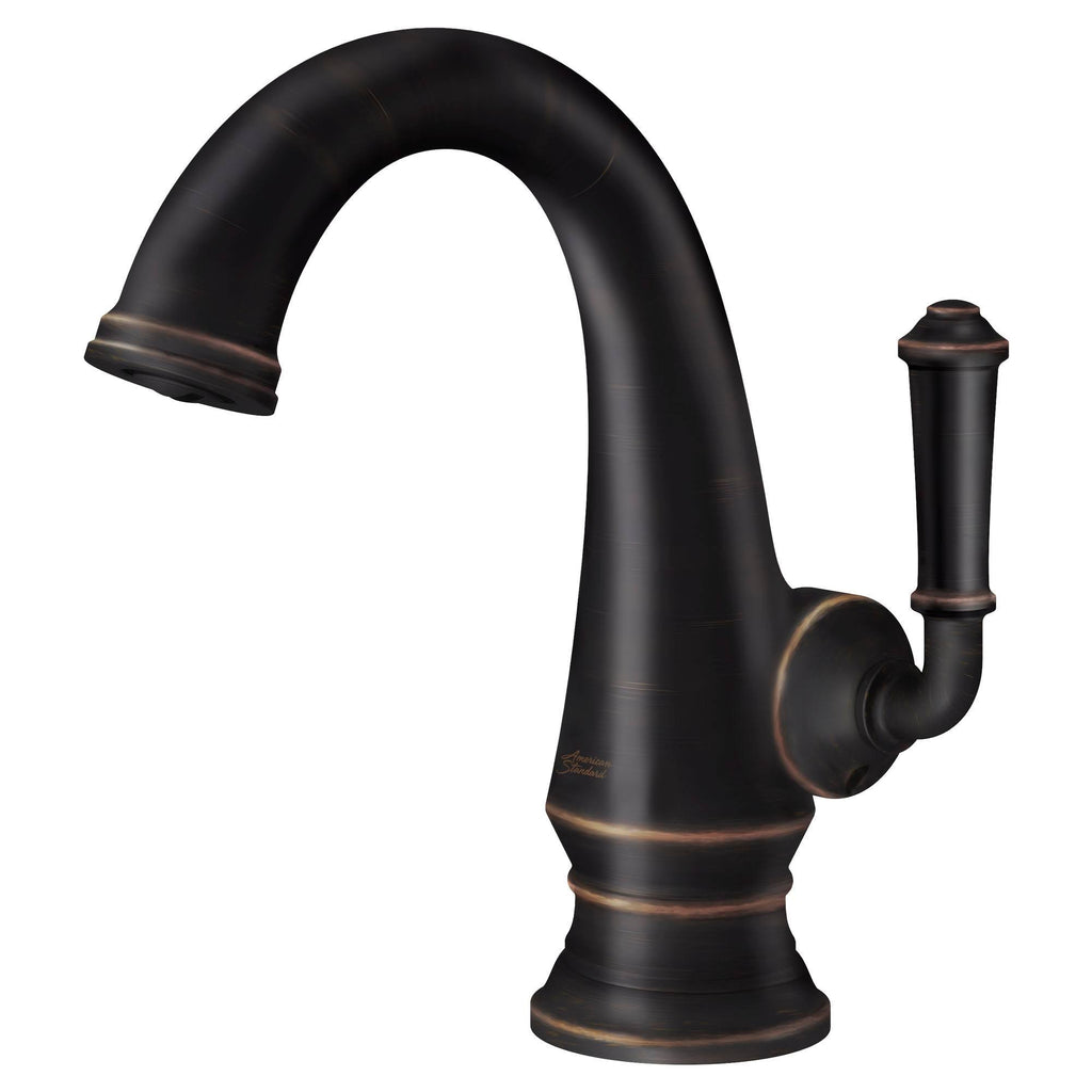 Single-Handle Bathroom Faucet with Pop-Up Drain H528335