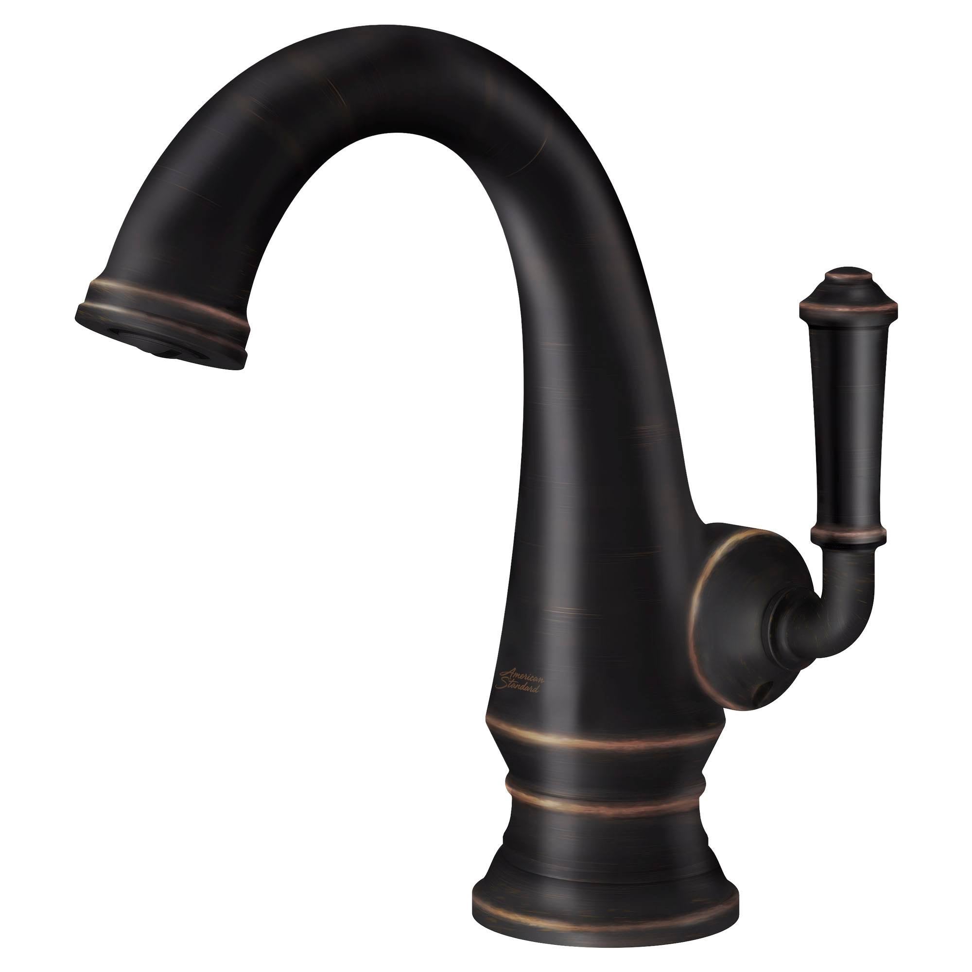 Single-Handle Bathroom Faucet with Pop-Up Drain H528335