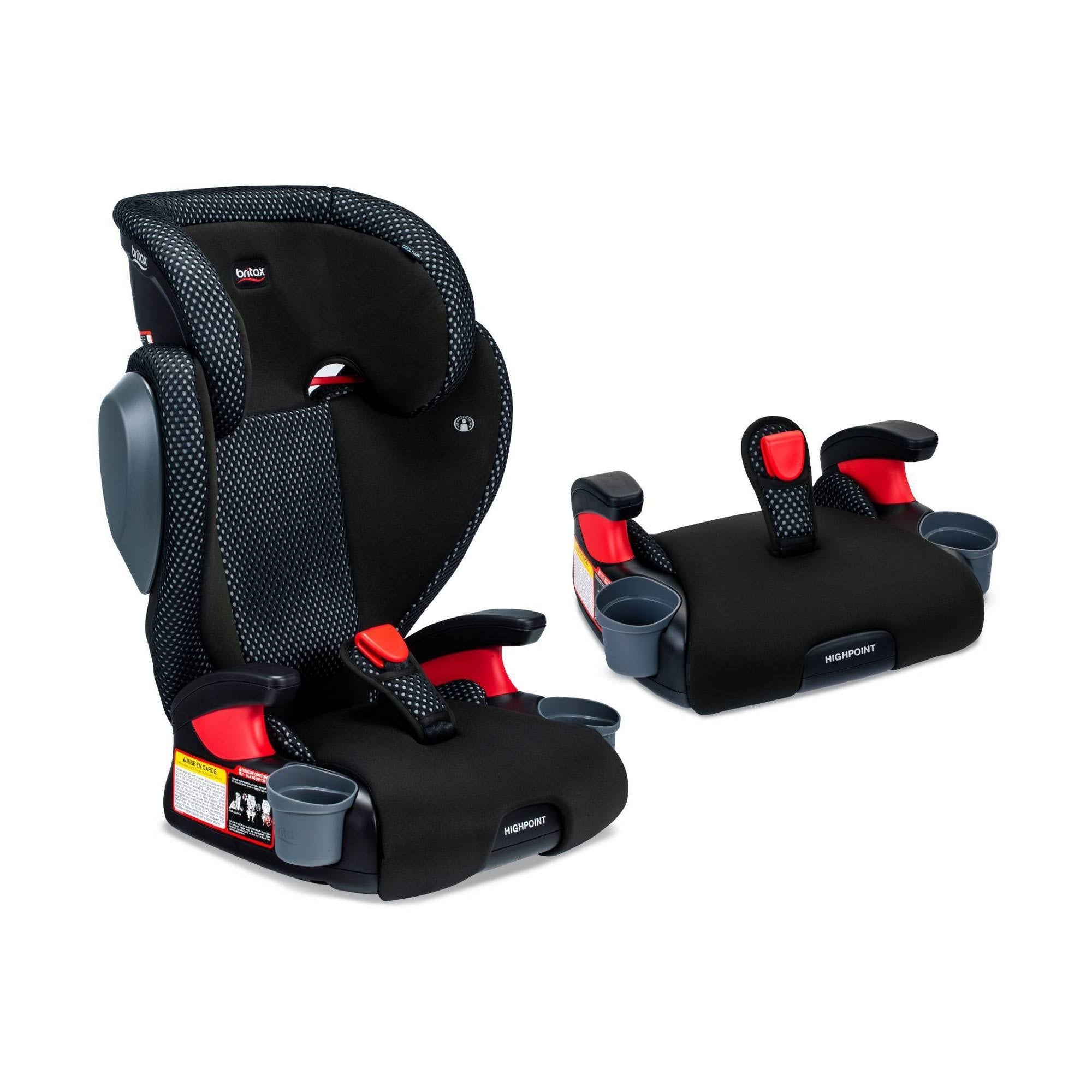 Cool Flow Grey Belt-Positioning Booster Car Seat A179
