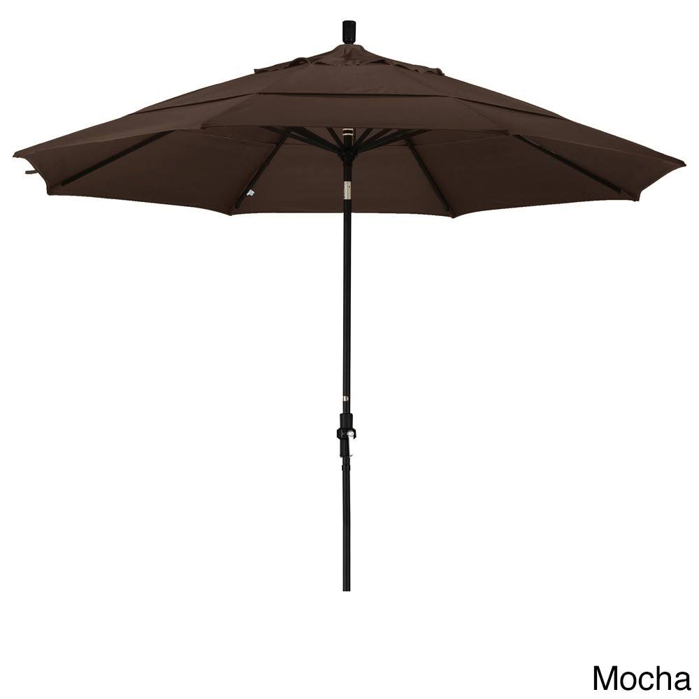 11 ft. Aluminum Double Vent Tilt Market Umbrella N21374