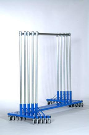 Heavy Duty Single Rail Z Rack White J37430