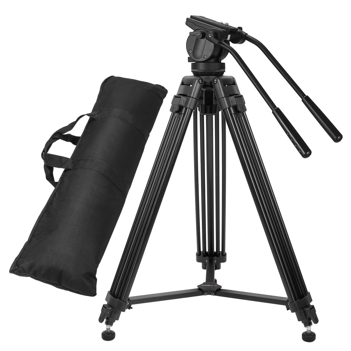 61 Pro Video Tripod Stand with Fluid Pan Head N4229