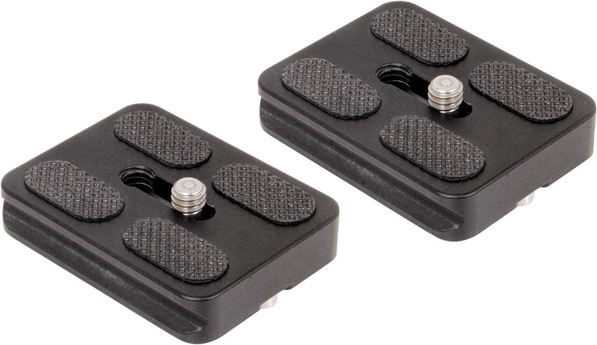 Set of 2 Quick Release Plates for Tripod Kit (Black) H265169