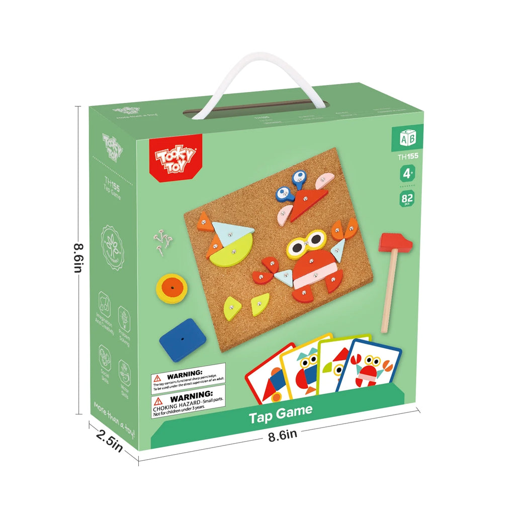 Wooden Hammering Pounding Toy with Mallet C3589