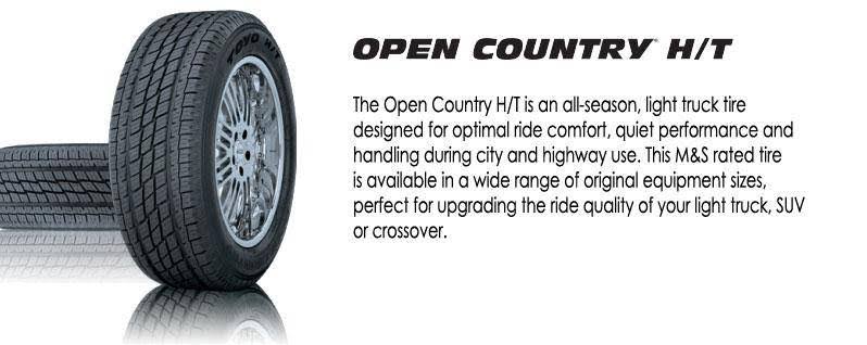 Open Country H/T P245/75R16 109S Tire N495