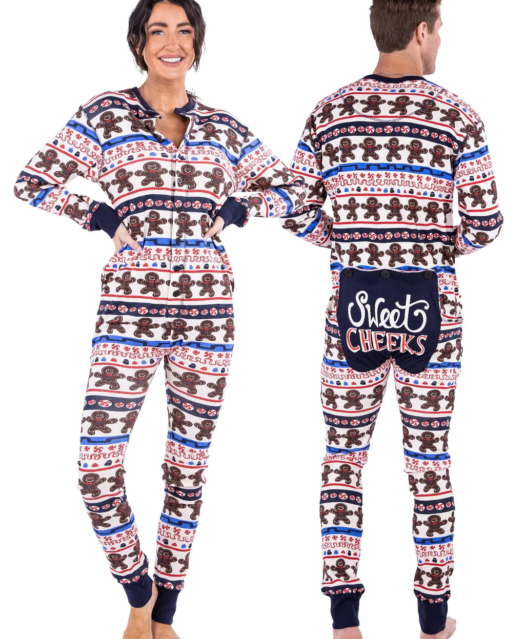 Sweet Cheeks Gingerbread XX-LARGE Matching Pajamas C419764