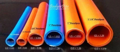 1" Pex AL Pex Insulated Tubing E37759