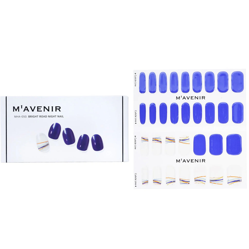 Blue Nail Sticker 32pcs C64341