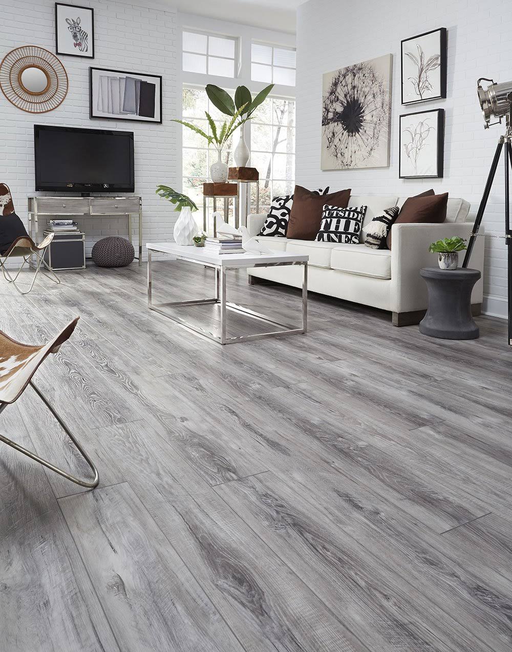 Dark Brown Luxury Vinyl Plank Flooring 23.4 Sq. ft. per Carton L7194