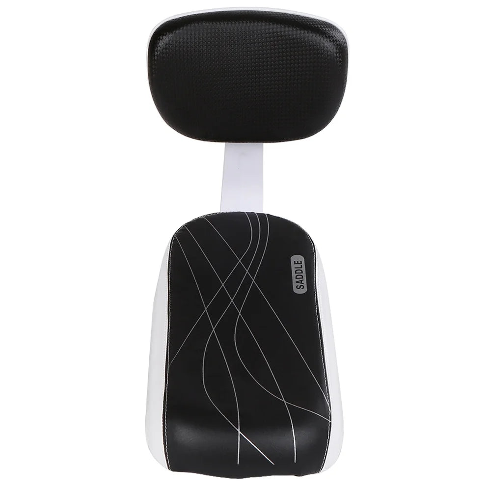 Soft Cushion Rear Bike Seat in PU Leather with Backrest U1011