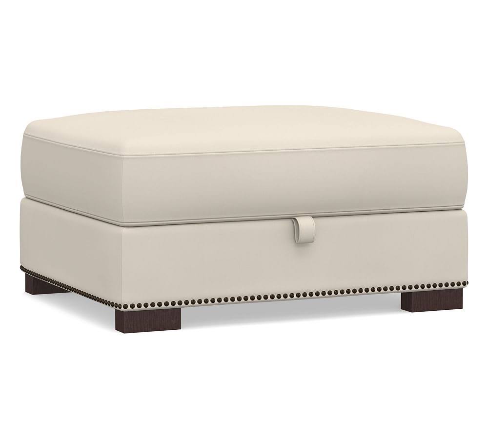 Cream Storage Ottoman L1051