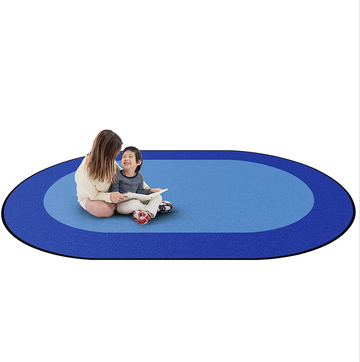 Green Oval Carpet K610