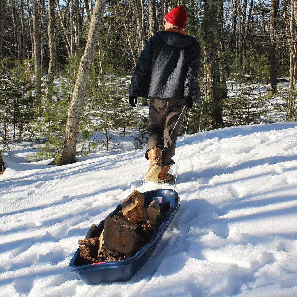 Winter Trek 66" Utility Snow Sled with Tow Rope N593