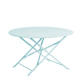 Round White Folding Table A568527