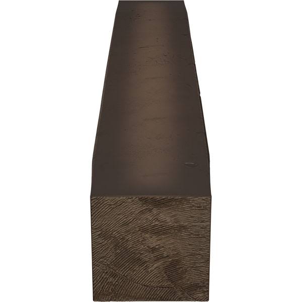 Natural Mahogany Faux Wood Fireplace Mantel Y522875