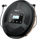 Portable CD Player with Bluetooth FM Transmitter AUX Output Rechargeable 1800mah R1280