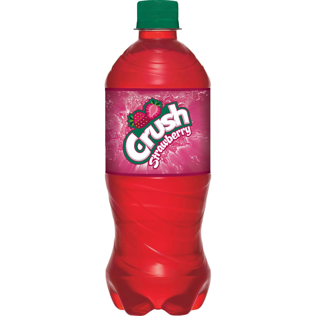 Crush Strawberry Soda 20oz Bottles, Quantity of 12 Q867818
