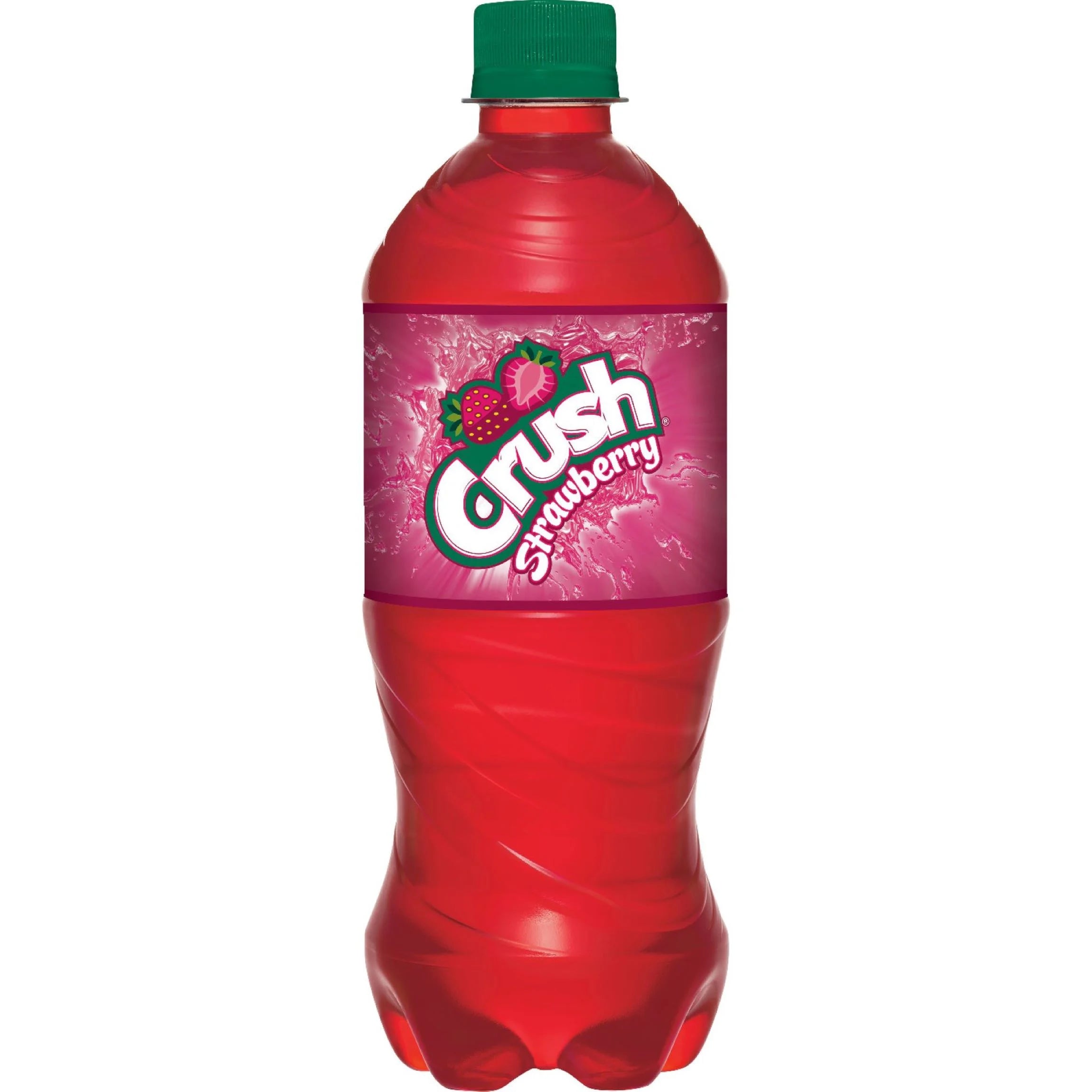Crush Strawberry Soda 20oz Bottles, Quantity of 12 Q867818