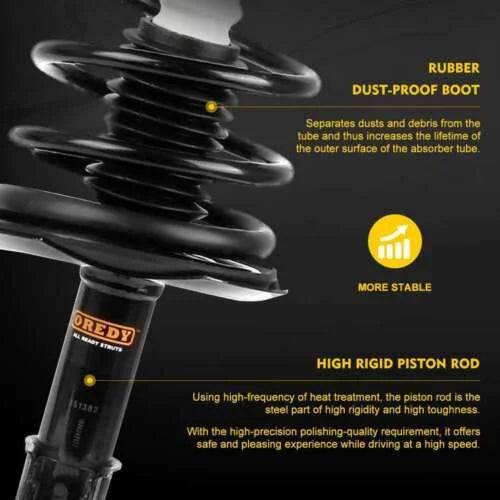 Front Left/Right Strut w/Coil Spring Assembly A346906