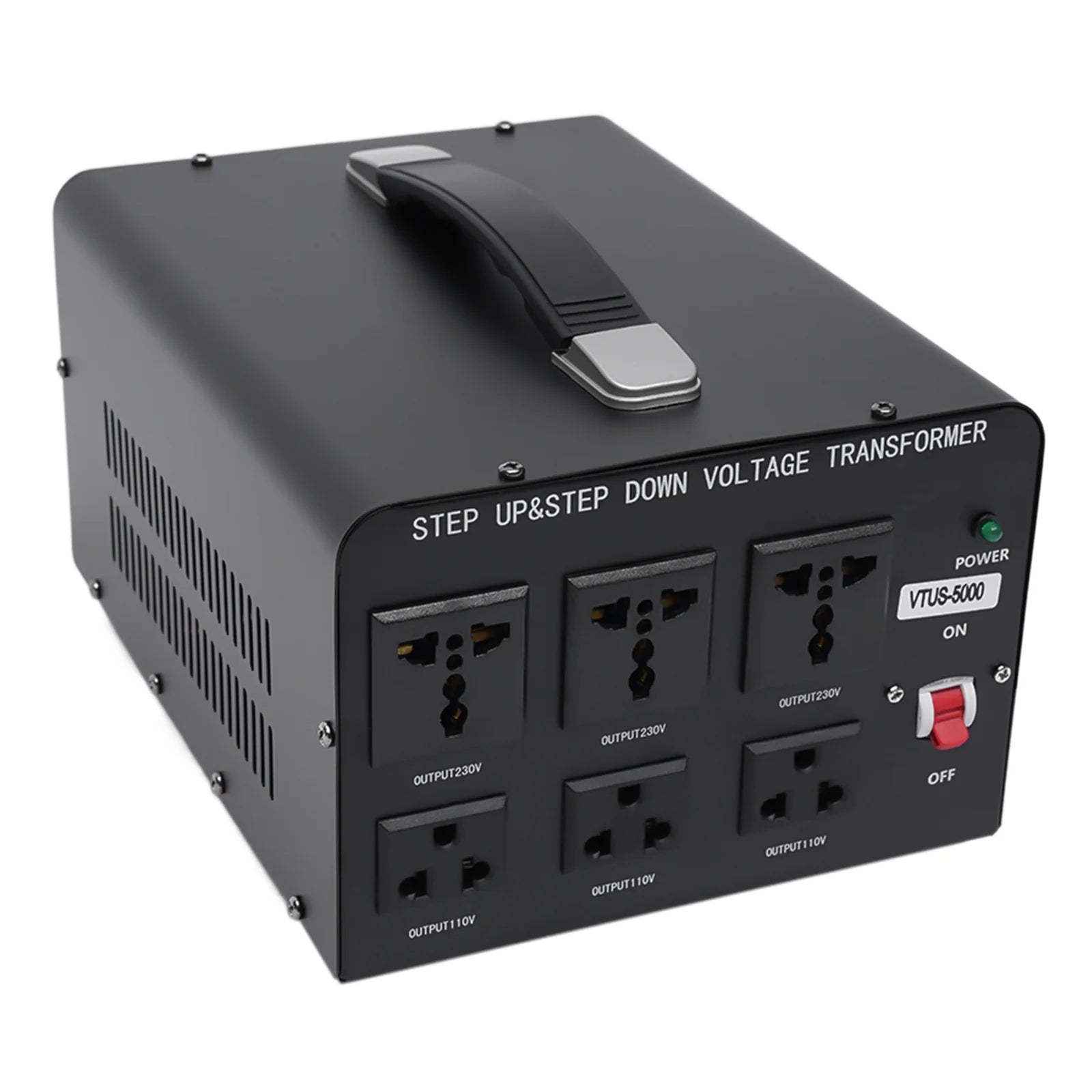 5000W Voltage Converter Transformer 220V-110V Step Up/Down O17311