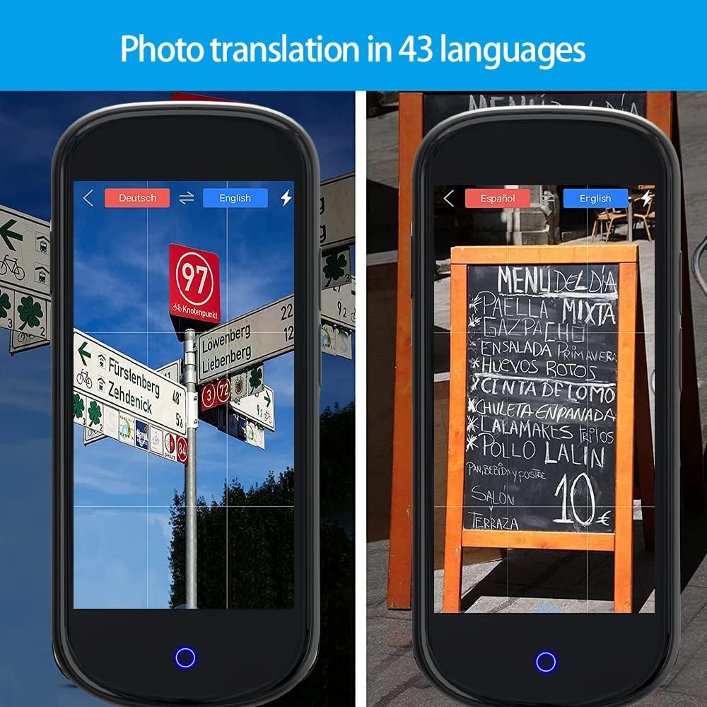 127 Languages Portable Smart Voice Translator Device D346846
