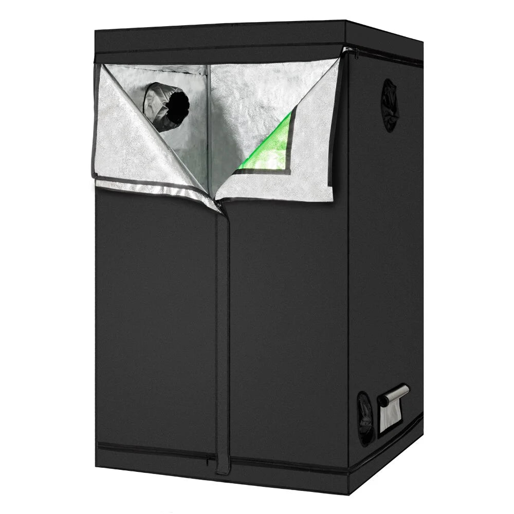 Black Hydroponic Plant Growing Tent with Window I15724