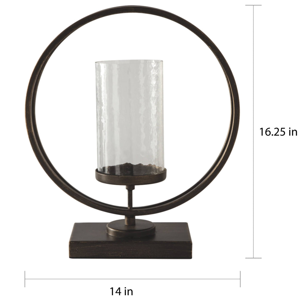 Gold Candle Holder M492