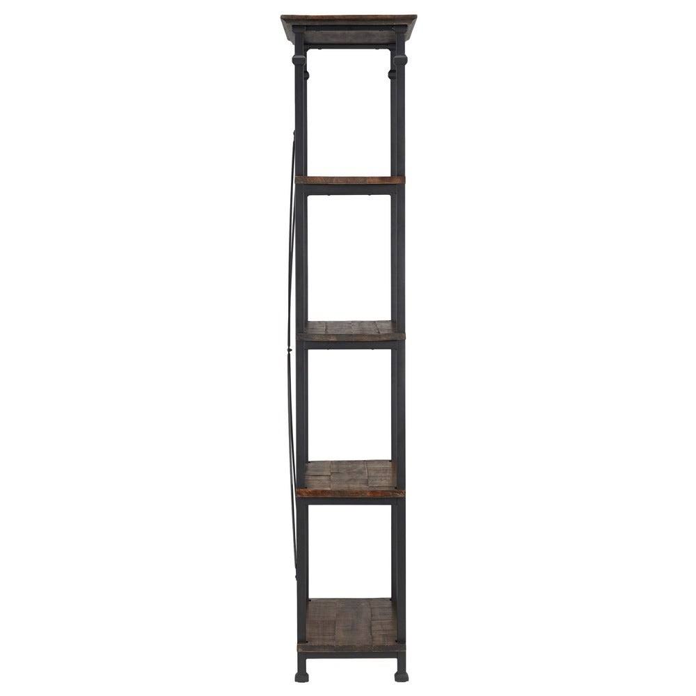 Grey Rustic Bookcase S62413