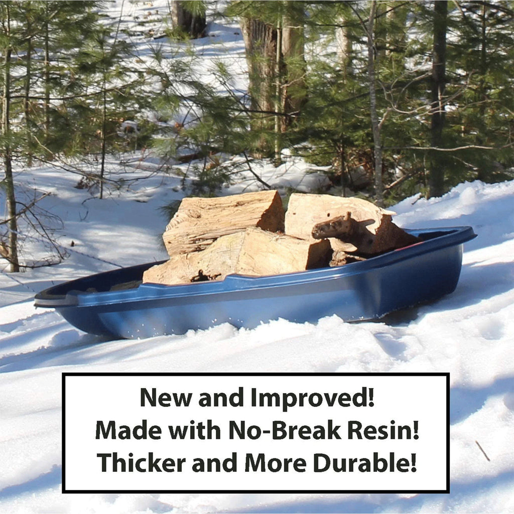 Winter Trek 66" Utility Snow Sled with Tow Rope N593