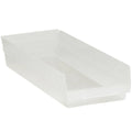 Plastic Shelf Bins Clear 6/Case T46957
