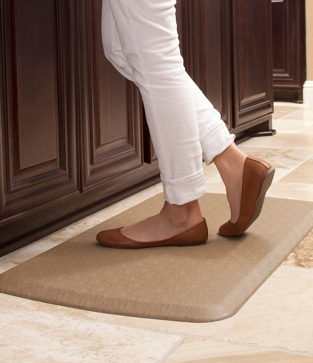 Linen Truffle Anti-Fatigue Kitchen Mat 20x48 K447371