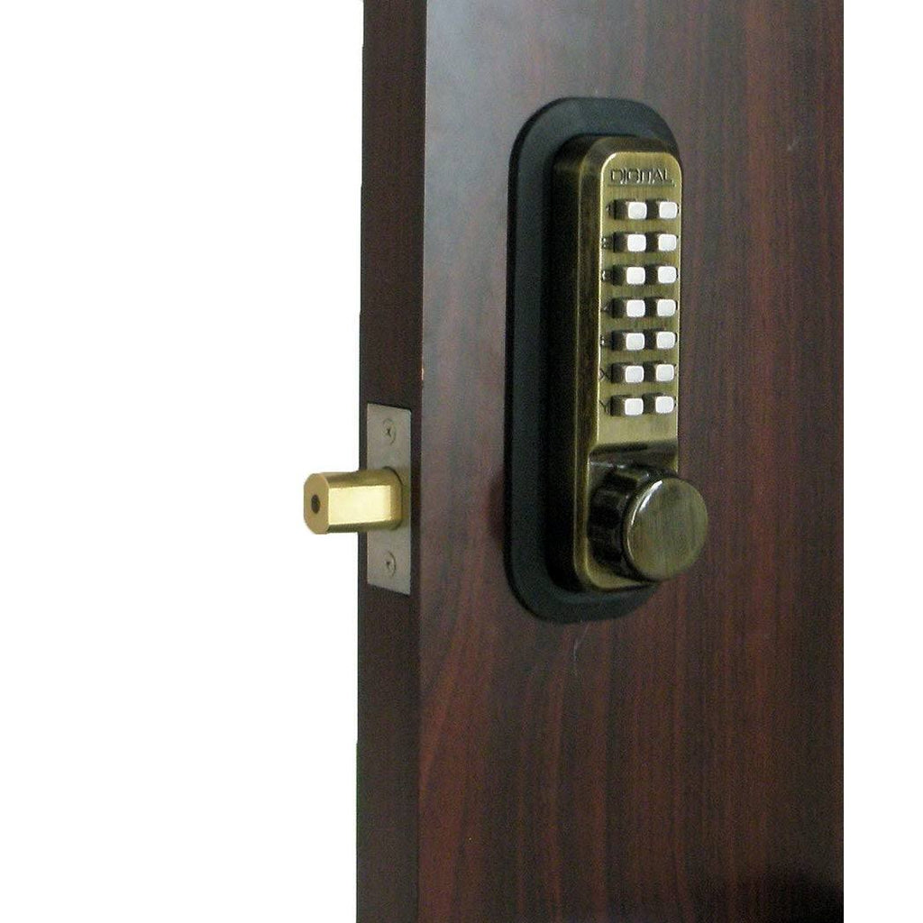 White Mechanical Keyless Double Sided Deadbolt X188