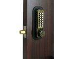 White Mechanical Keyless Double Sided Deadbolt X188