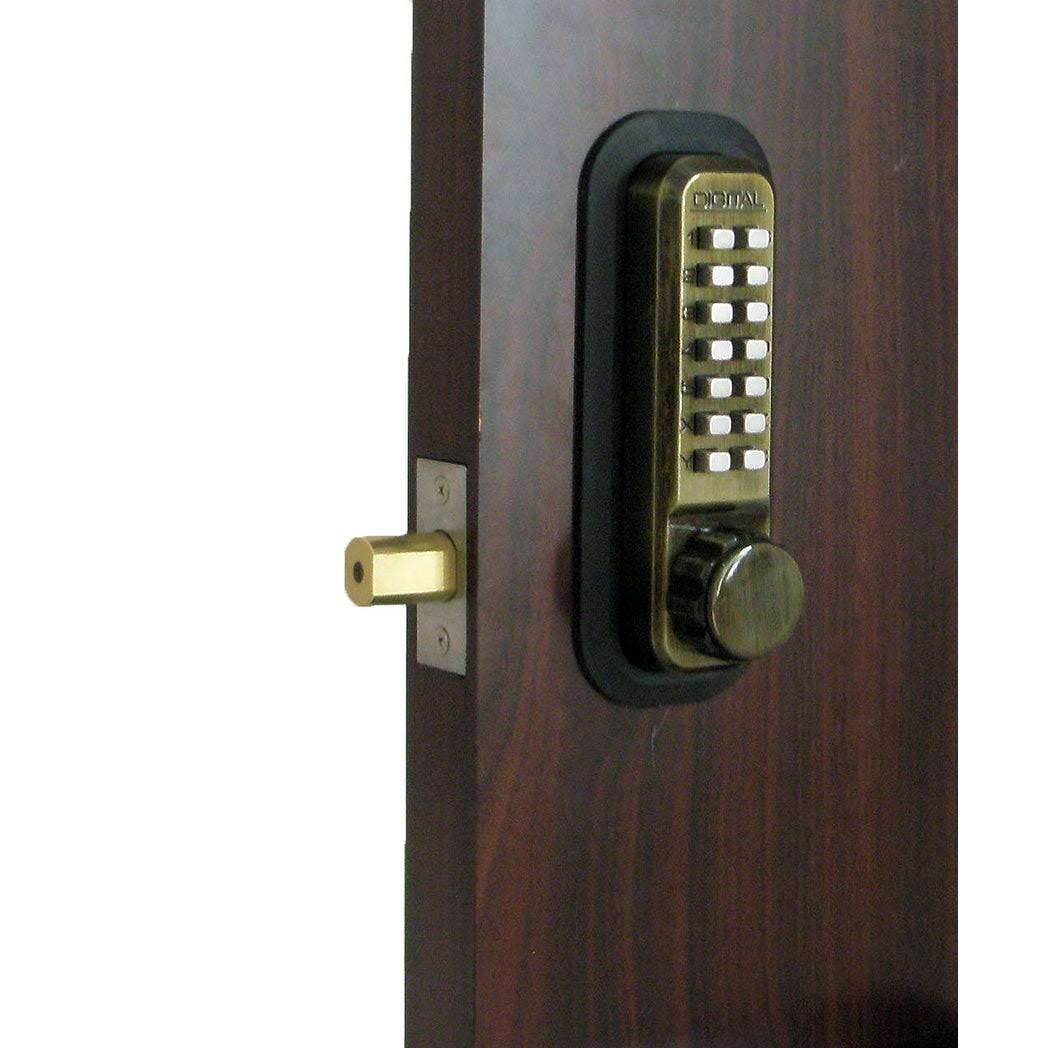 White Mechanical Keyless Double Sided Deadbolt X188