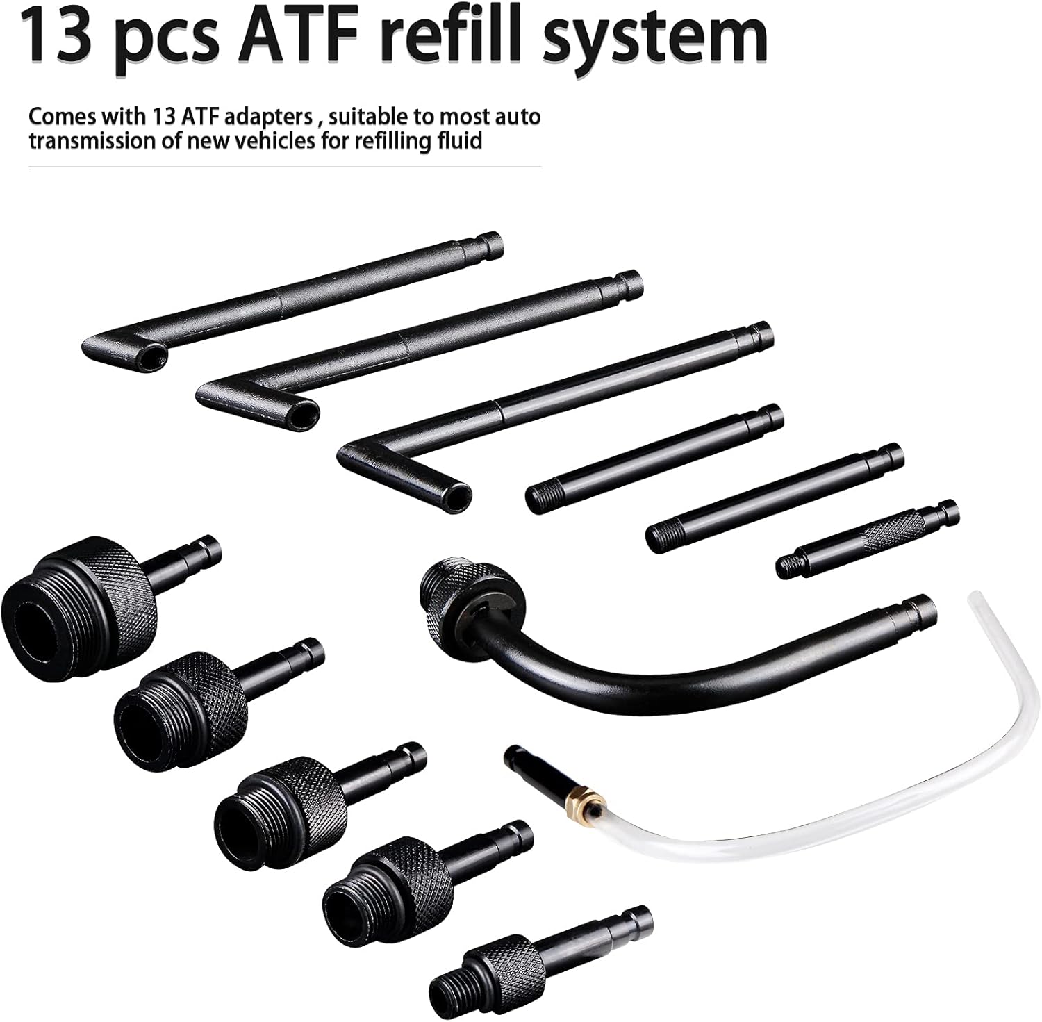 10L Pneumatic Fluid Extractor Dispenser Set ATF Refill Tool Kit B8834