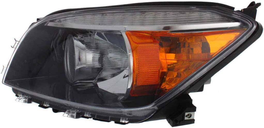 Black BEZEL CAPA Driver Side Headlight Unit H231