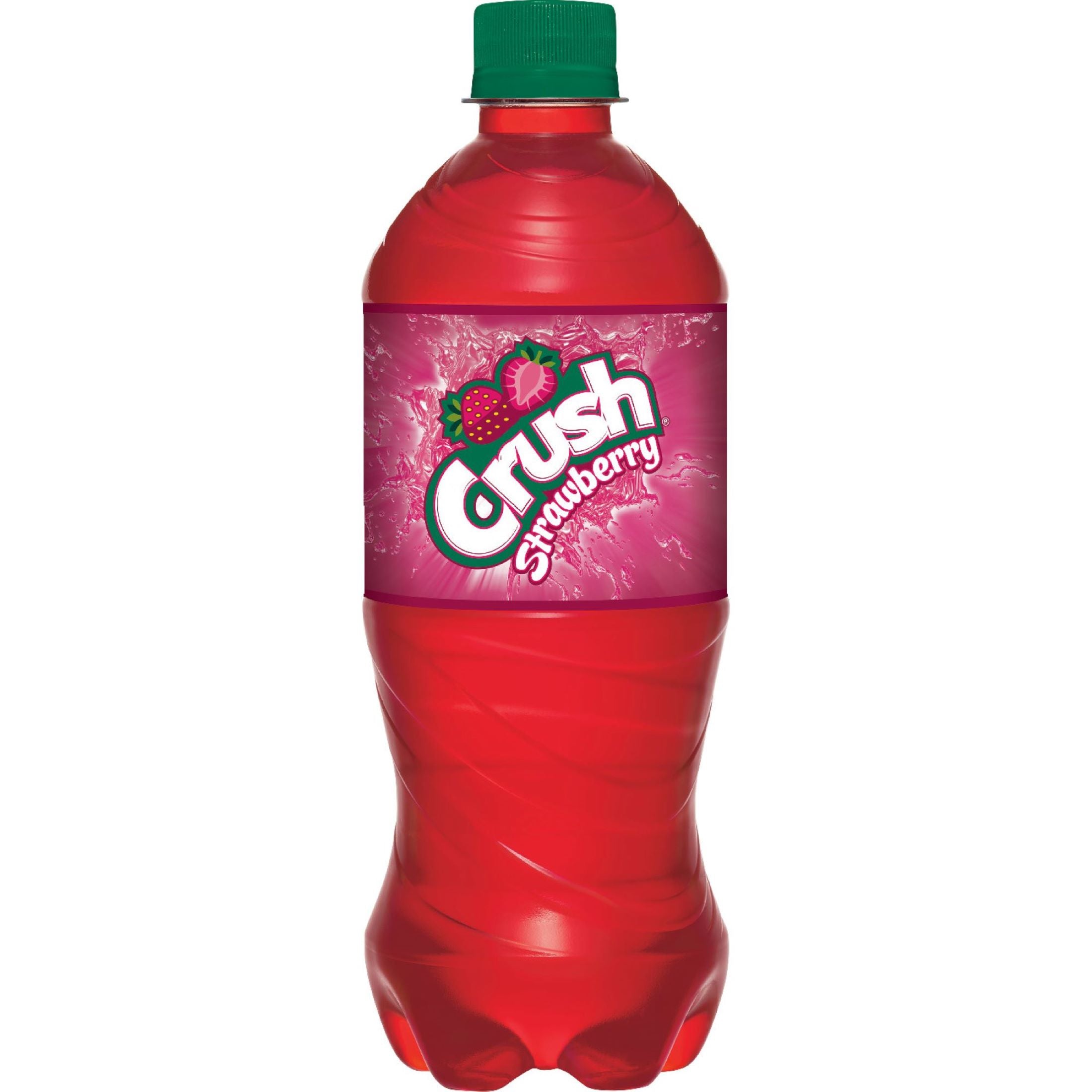 Crush Strawberry Soda 20oz Bottles, Quantity of 12 Q867818