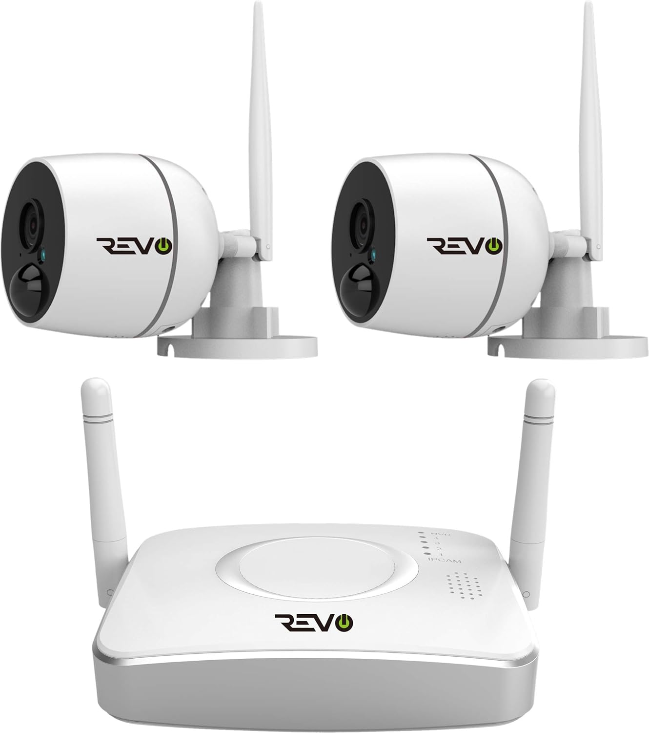 4 Ch. Wireless Security System with 2 Bullet Cameras and 32GB Micro SD Card Y137149