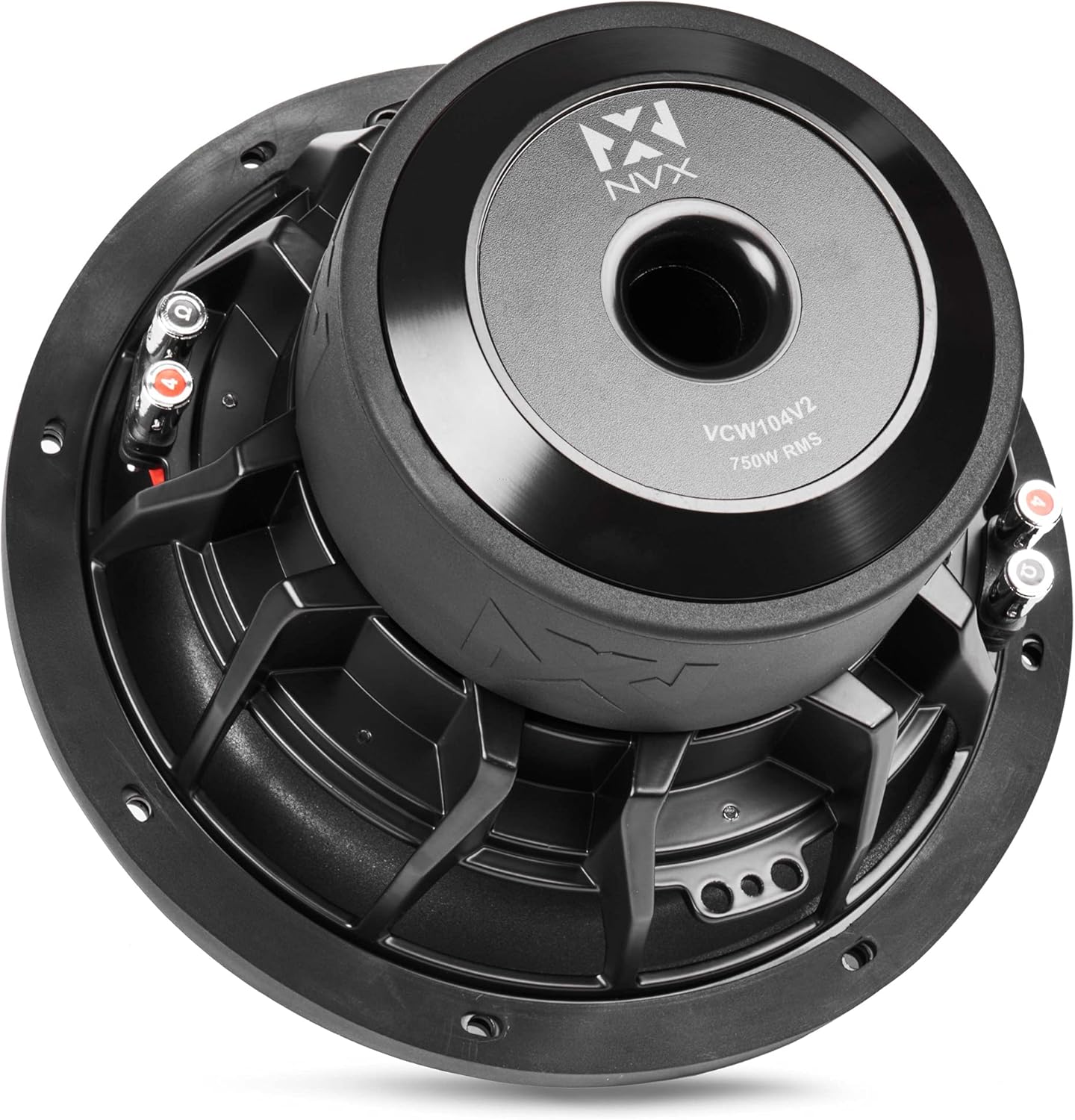10-inch 750 watt RMS 1500 watt Peak Dual 4-Ohm Car Subwoofer G551613
