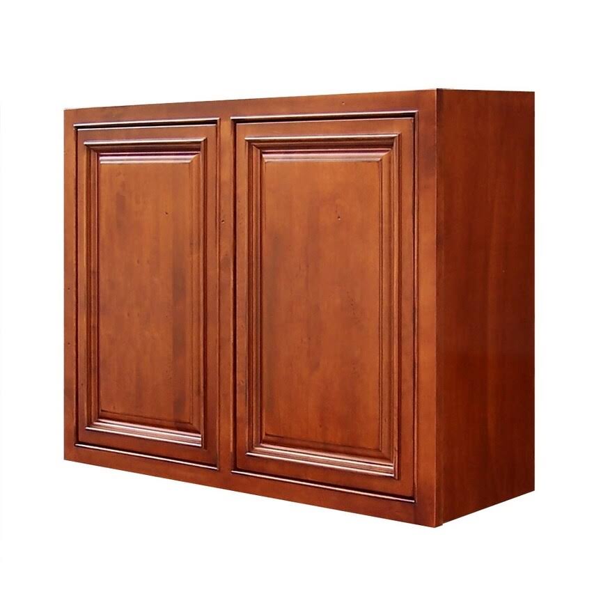 Burnt Cinnamon Double Door Kitchen Wall Cabinet R7175