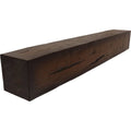 Hand Hewn Faux Wood Fireplace Mantel S2231