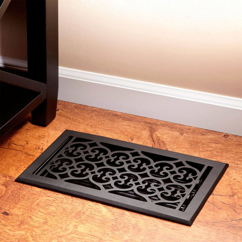 Cast Iron Floor Register D885