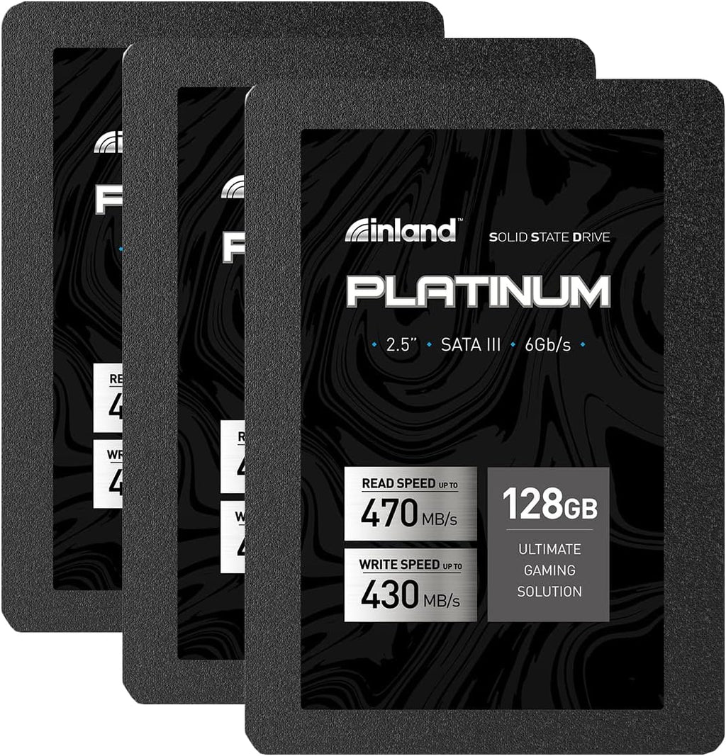 3 Pack 512GB SSD SATA III 2.5" Internal Solid State Drive U581
